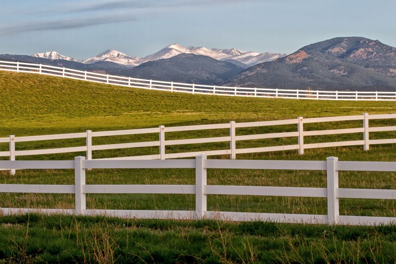 Rural Split Rail Fence